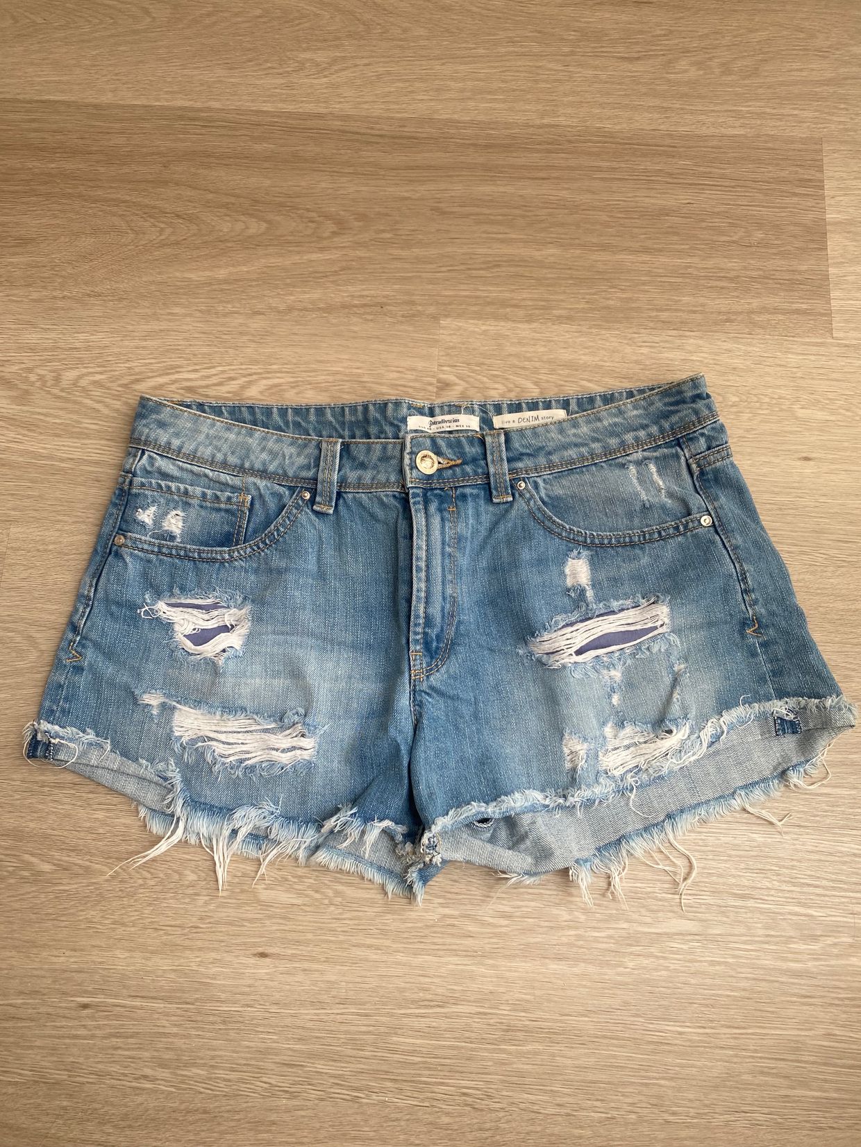 Casual Short Wanita blue