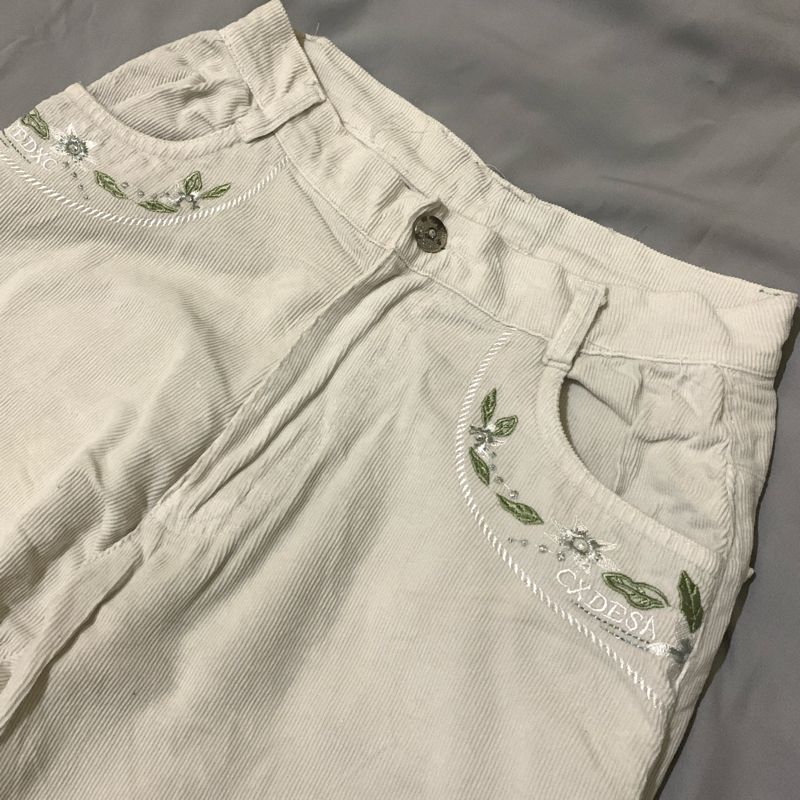 Celana Corduroy Hw/Highwaist, foto 3