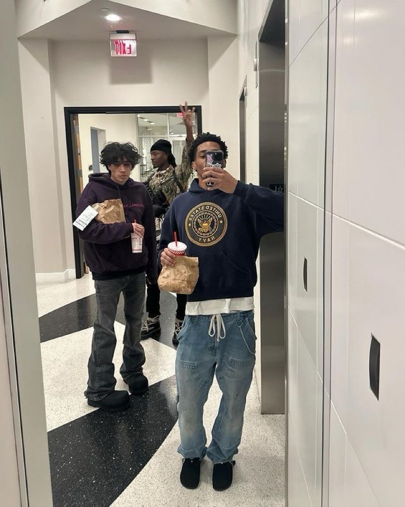 90’s Us navy hoodie, foto 6