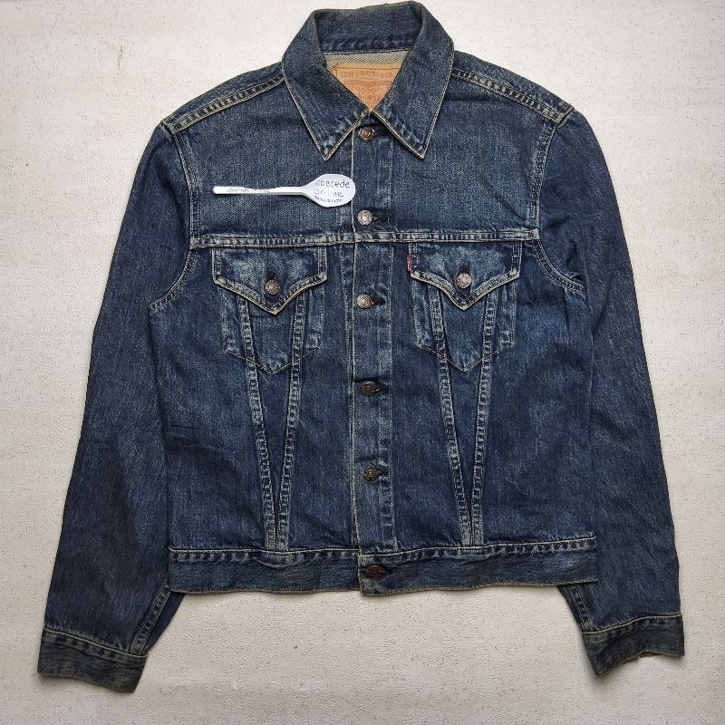 LEVI'S(リーバイス)　ヴィンテージ3rdモデル復刻「Big E」　71557-02 リーバイス 71557 日本製 サード 3rd ビッグE ヴィンテージ復刻 濃紺