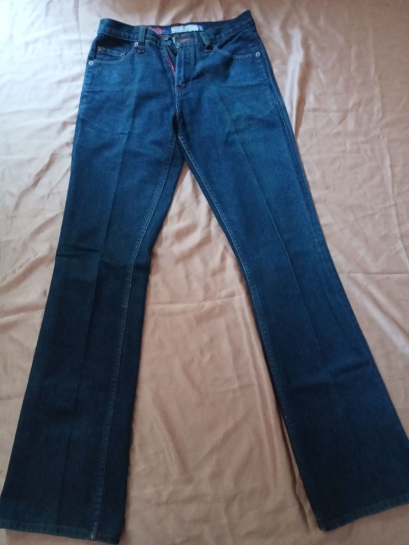 Carousell Guess Baggy Jeans Lea Big Guy Blue Tab Jeans Preloved