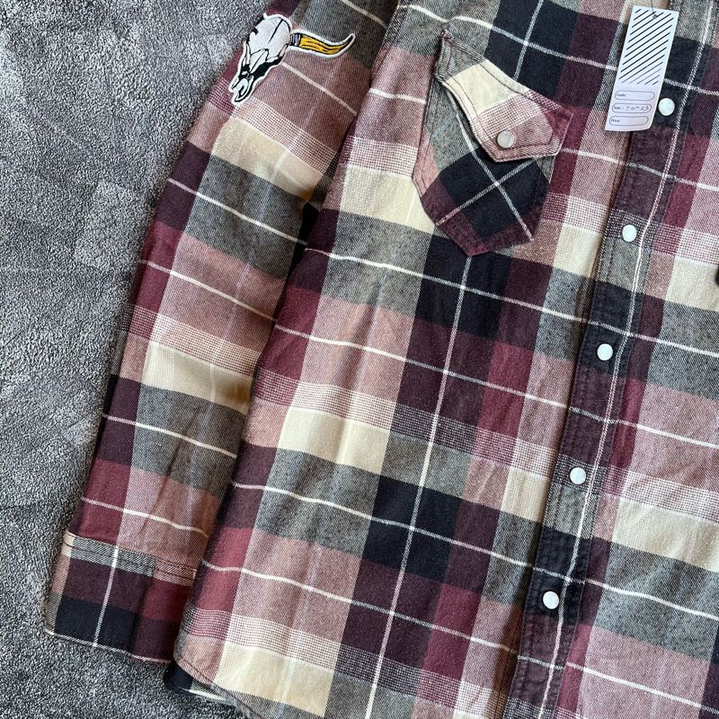Geronimo Vintage Flannel Shirt, foto 5