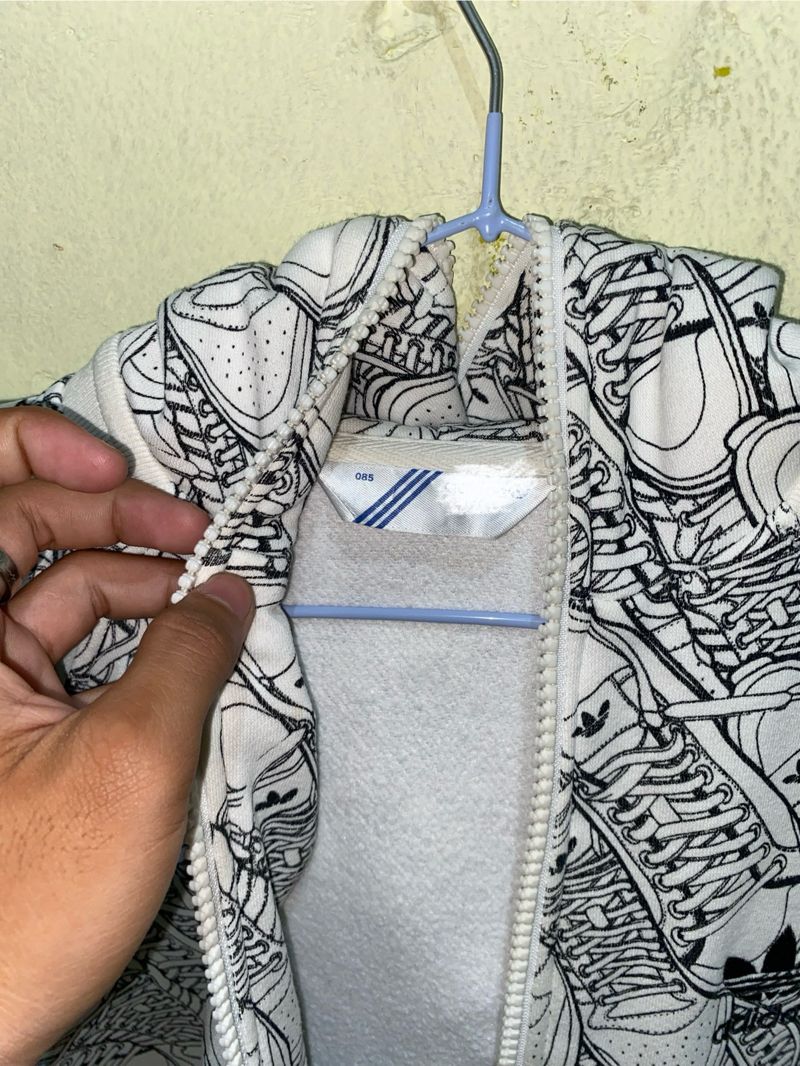 zipp hoodie adidas, foto 4