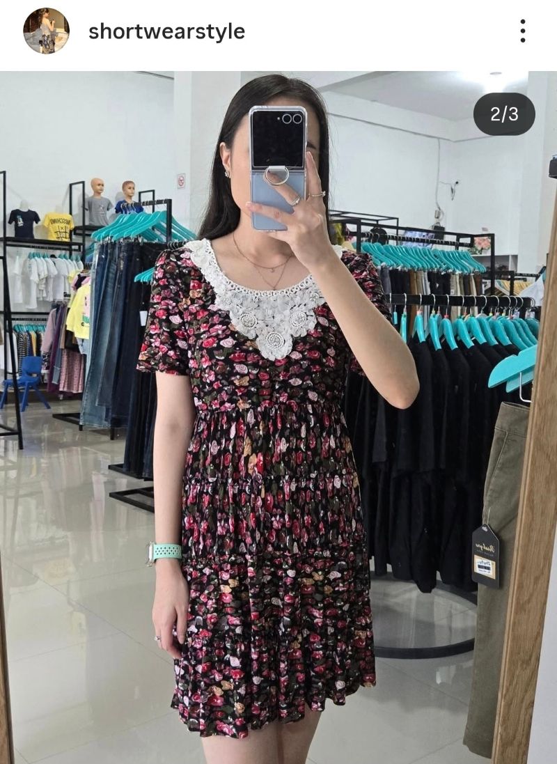 Floral dress, foto 2