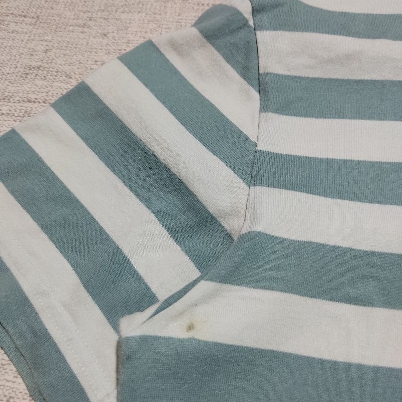 Kaos Striped LACOSTE Green colour Size No 2, foto 3