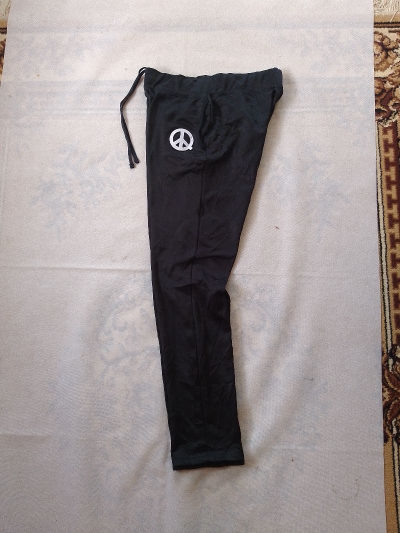 Celana Trackpant Three QR Polar Hitam Second, foto 2