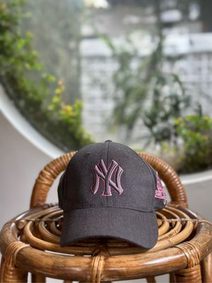 Topi Mlb Sox Build Up Size m-xl Pink Grey Hats Cap