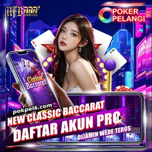 Bermain Classic Baccarat Di POKER PELANGI Mudah Menang