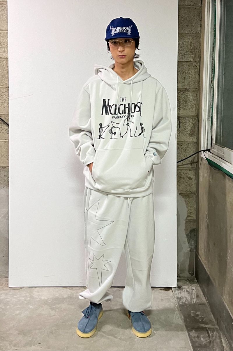 Nice Ghost Club "Namaste Skleton Hooded", foto 2