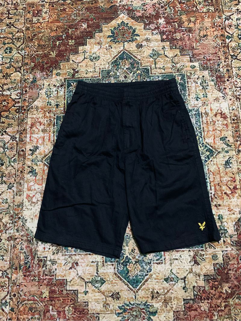 Celana Pendek Casual Lyle&Scott Black, foto 3
