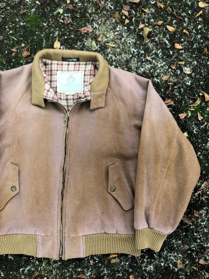Graham Gill
90s vintage wool flight jacket, foto 4