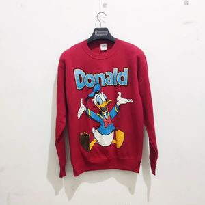 Vintage 90s Donald Duck Disney Velva Sheen Sweatshirt USA