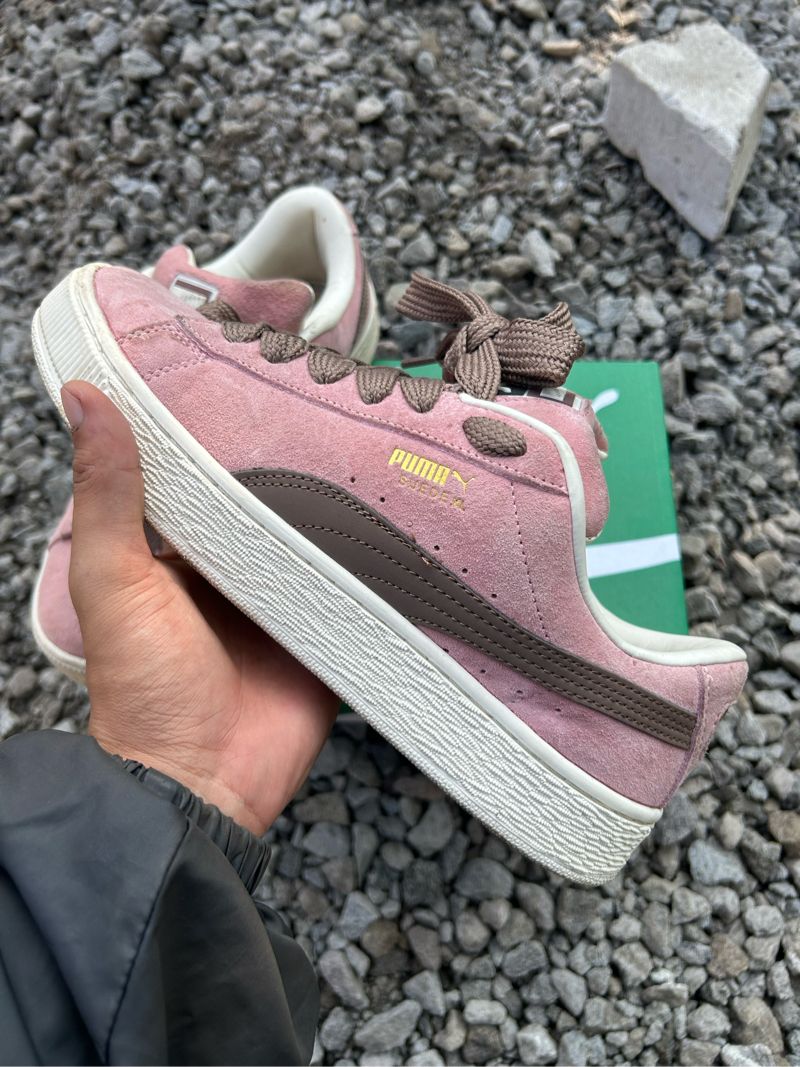 Puma suede xl pink/brown, foto 3