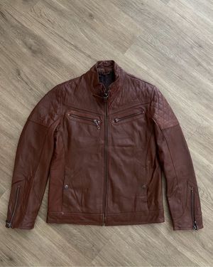 MALE & CO CAFERACER LEATHER JACKET | BIKER | CASUAL | OUTER