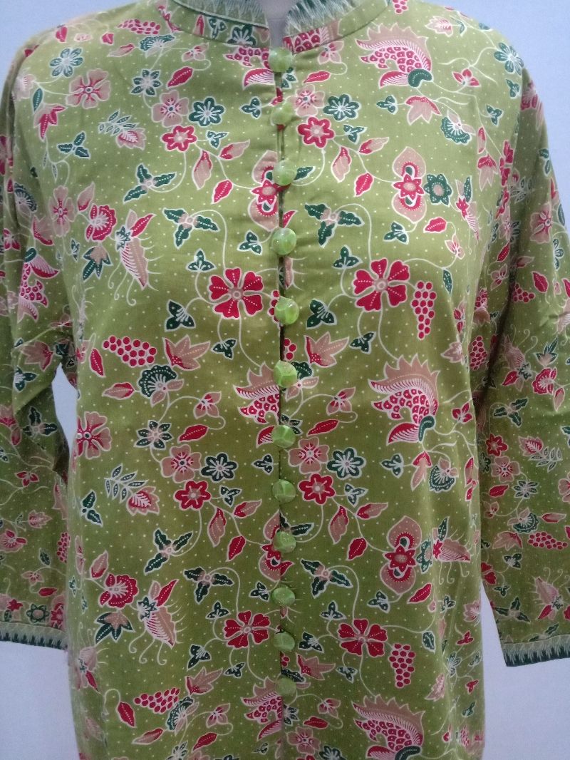 Tunik Kemeja Motif Batik, foto 4