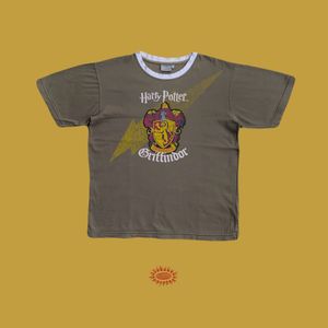 Vintage Streetwear T-shirt Pria multicolor green