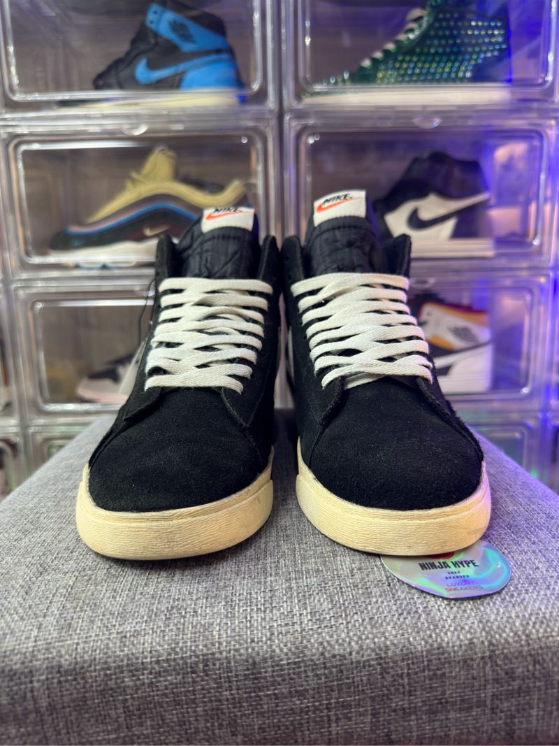 NIKE BLAZER MID 77 BLACK SUEDE, foto 2