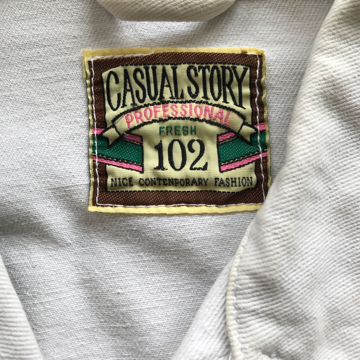 Grunge Track jacket Pria white, foto 3