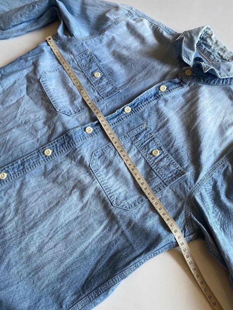 Kemeja Uniqlo Chambray, foto 2