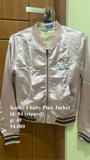 Zipper Jacket Pink