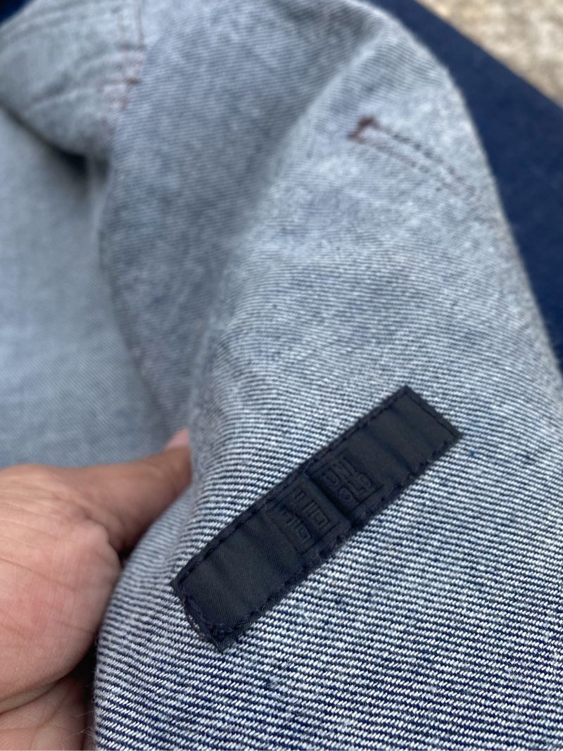 Uniqlo chore jacket denim jaket, foto 9