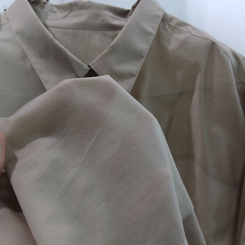 PLST Sheer Silk Shirt, foto 6