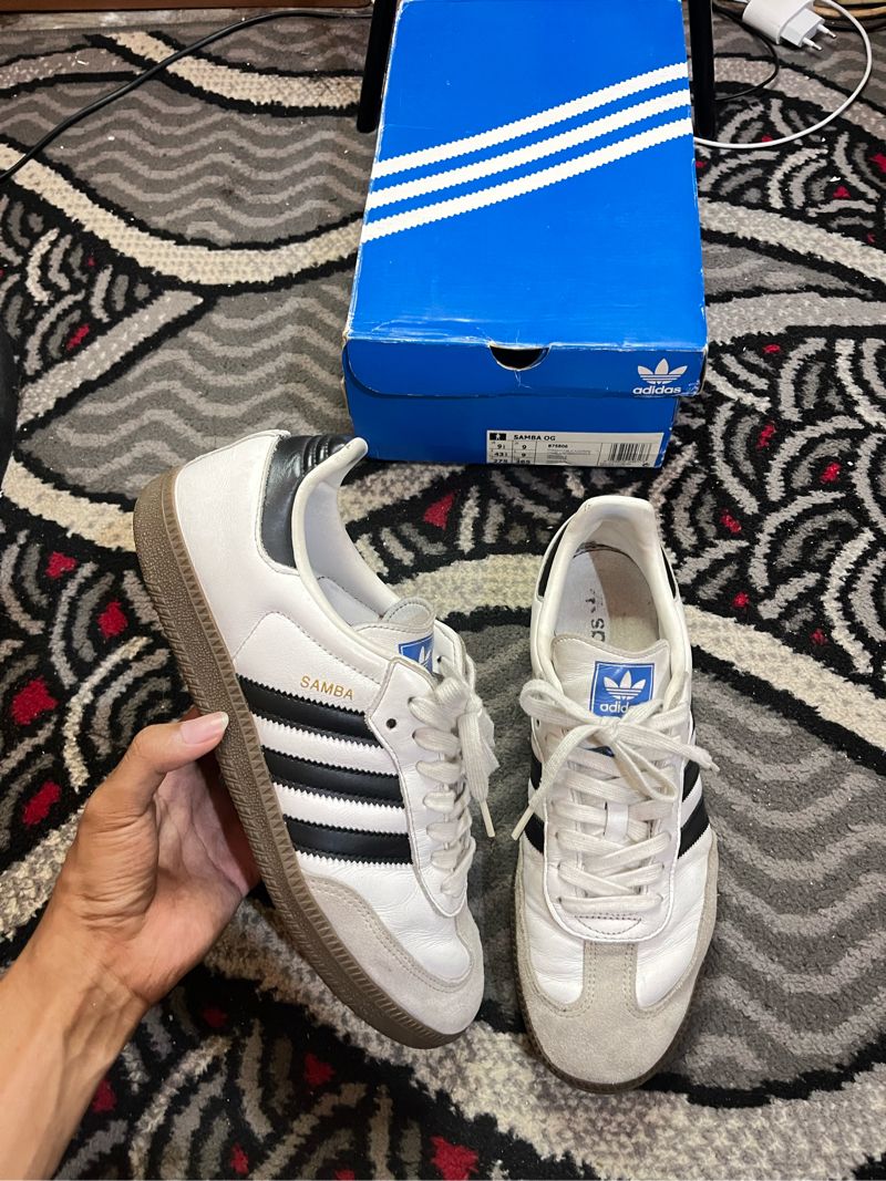 adidas samba og white black original, foto 2