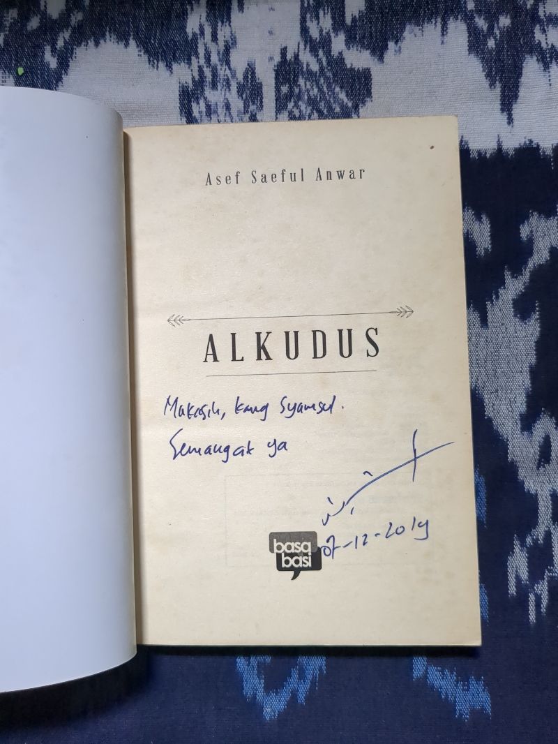 Buku Alkudus - Asef Saeful Anwar, foto 2
