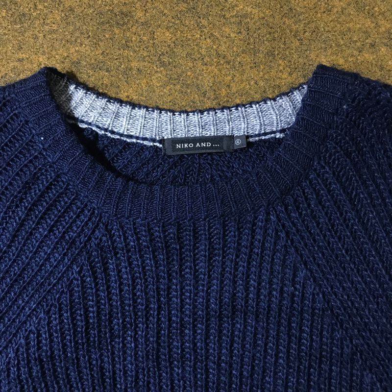 Niko And Knitwear Navy, foto 3