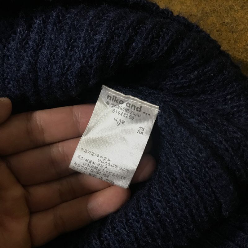Niko And Knitwear Navy, foto 5