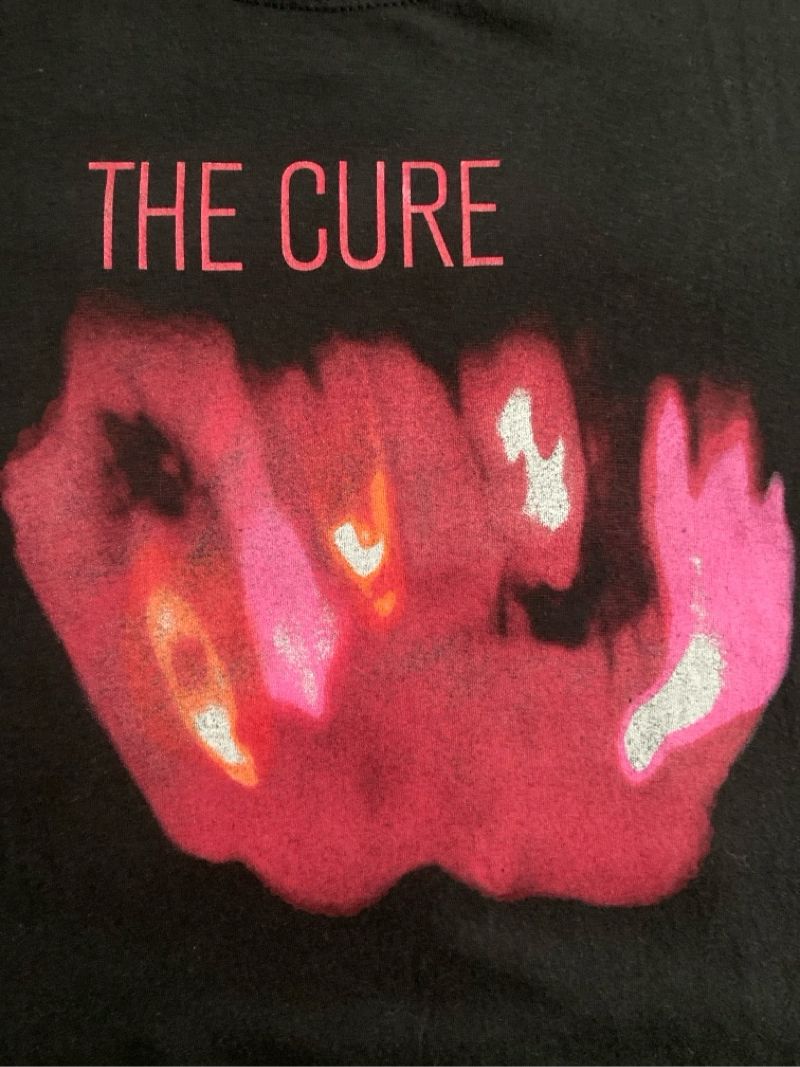 T- shirt official the cure, foto 3