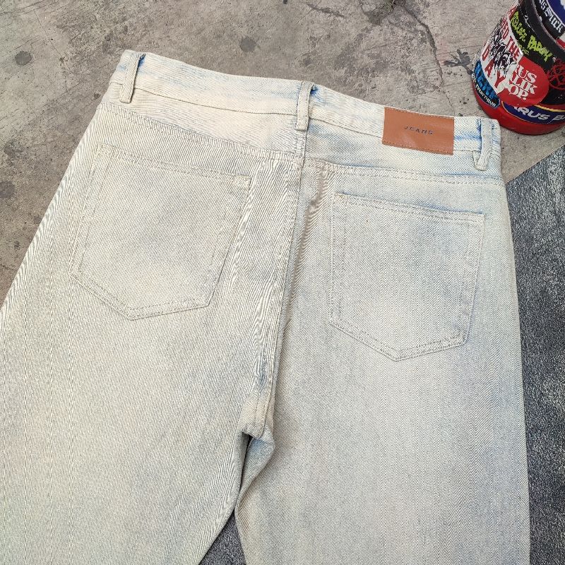 Basic Vintage Blue Washed Jeans, foto 6