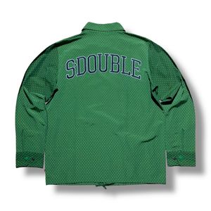 Shwan Stussy S'Double Embriodered Logo Polka Coach Jacket Ma