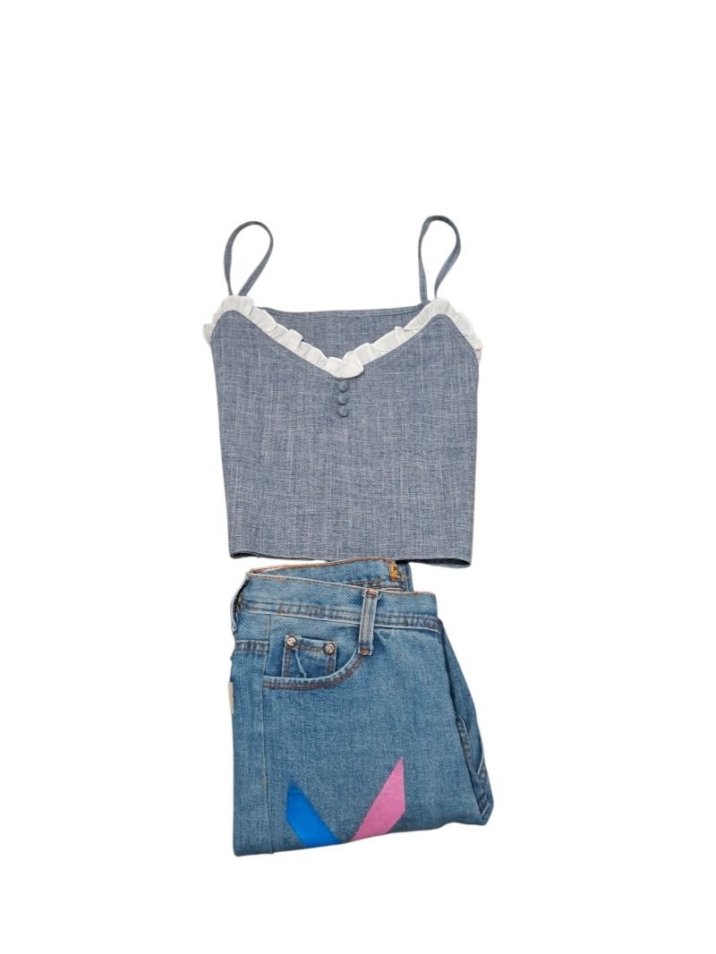 Jeans Pull&Bear LightBlue Size M, foto 4