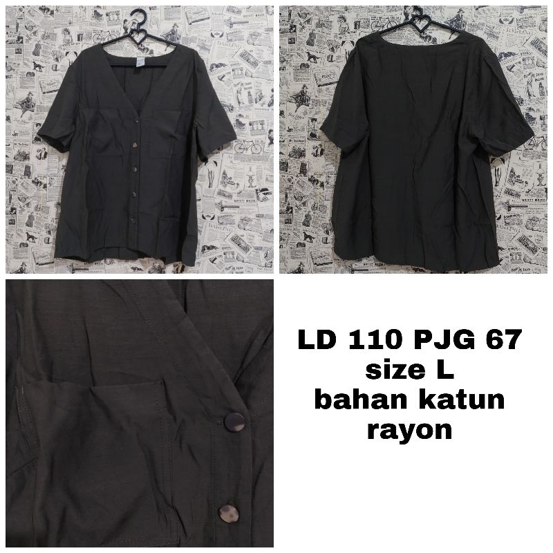 Kemeja pendek adem rayon, foto 5