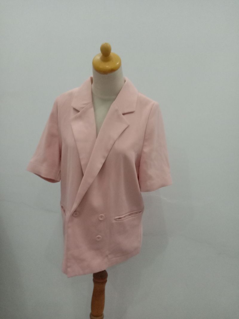 Blazer Pink Casual Preloved, foto 3