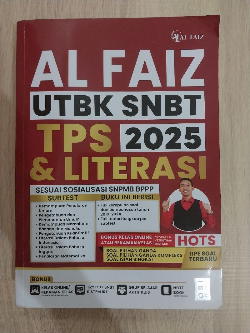 Buku Utbk Snbt 2025 Al Faiz Preloved