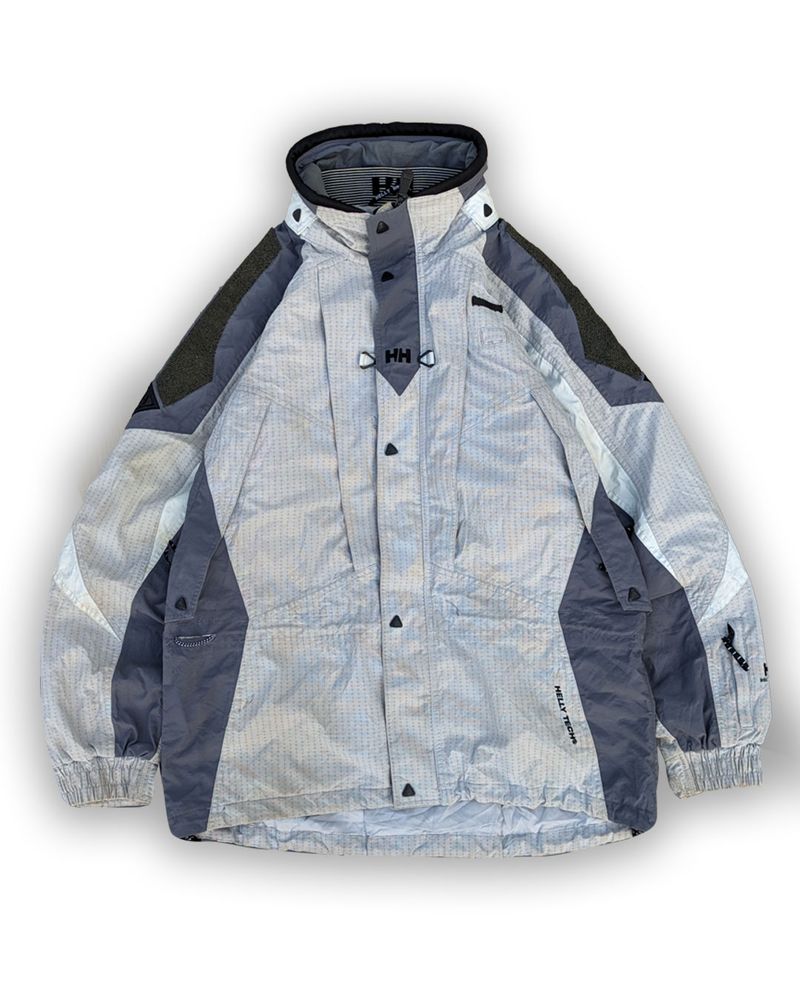 90s HELLY HANSEN スノーウェア Helly Tech サイズXL Vintage Helly Hansen Oversized Hooded Ski Jacket - XL – Rokit