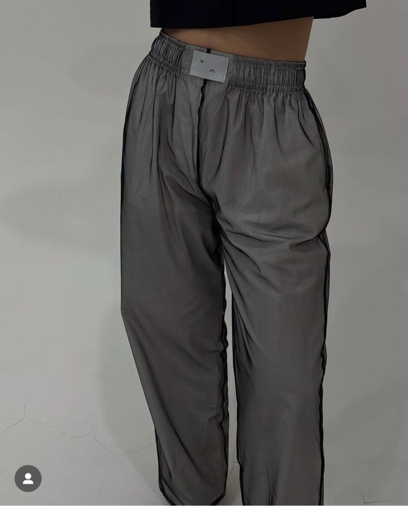 ___antemeridiem Tulle White Pants size M, foto 3