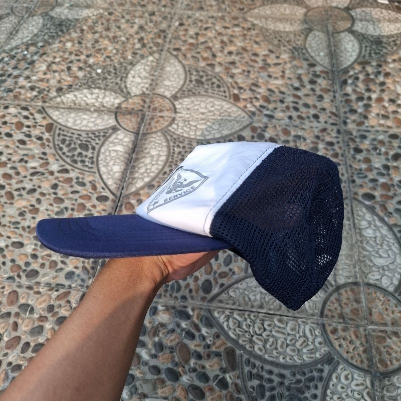 Vintage scurity trucker hat, foto 3