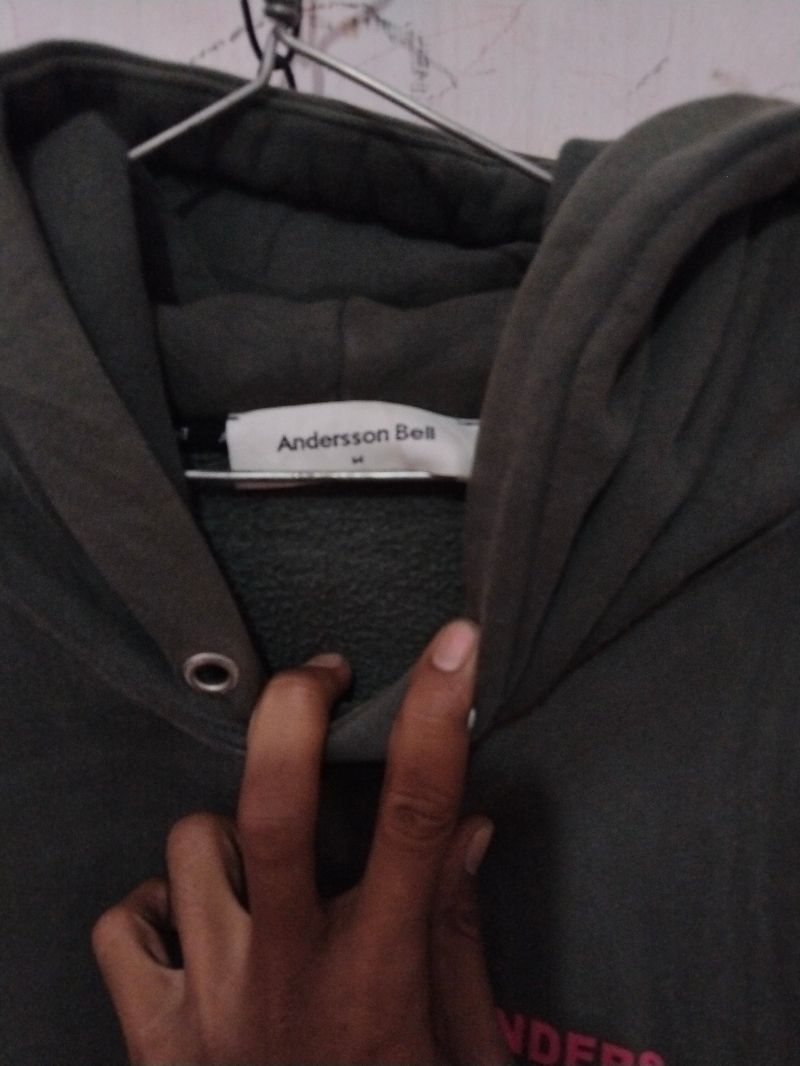 Hoodie Andersson Bell Saku Samping Second Pria, foto 5