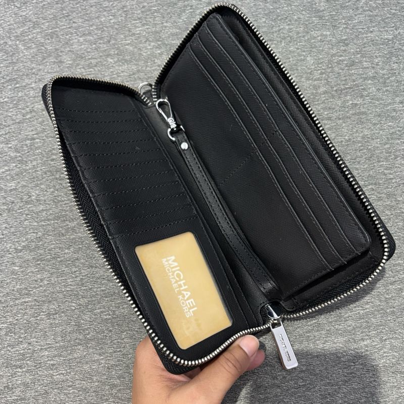 MK TRAVEL LONG BLACK WALLET, foto 2