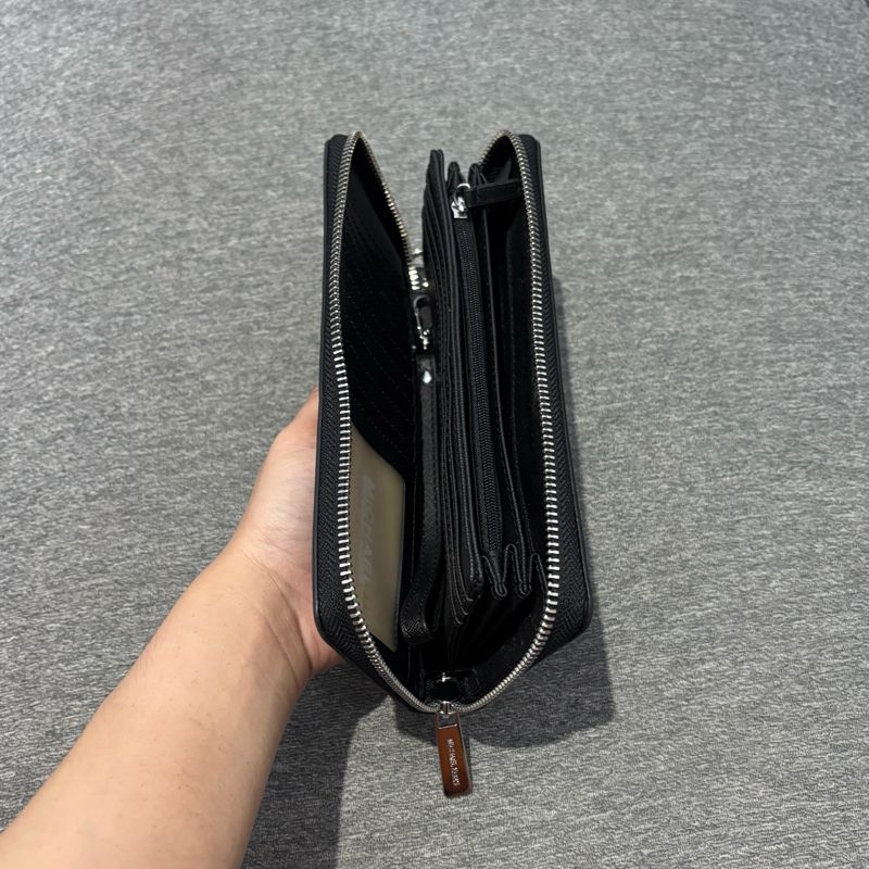 MK TRAVEL LONG BLACK WALLET, foto 3
