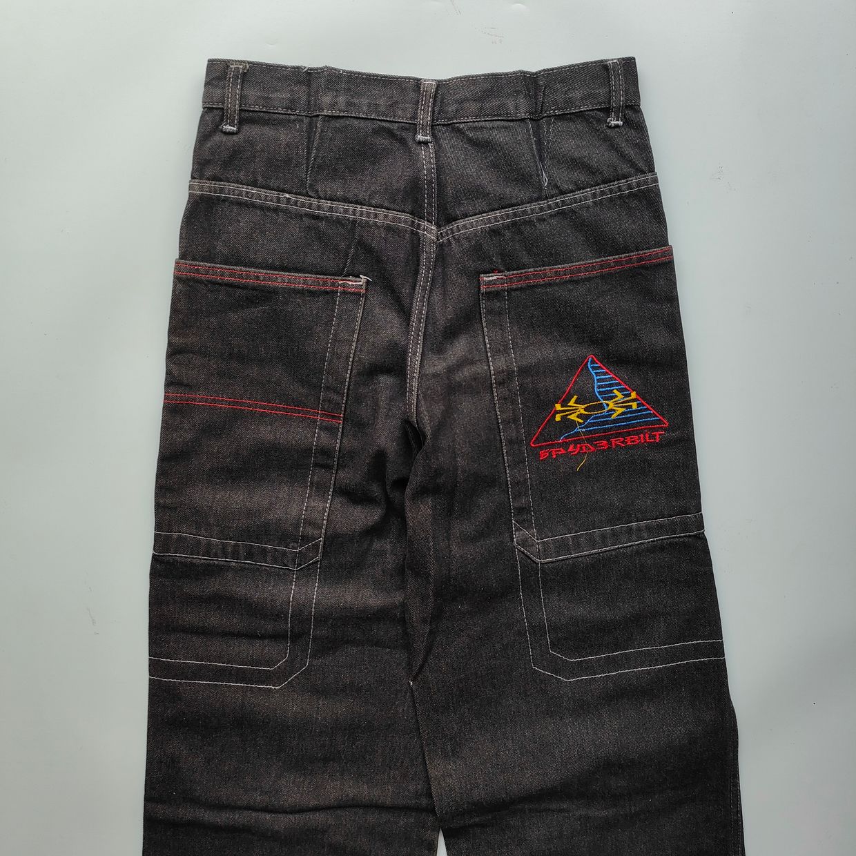 Y2K Skater Jeans Pria black, foto 5