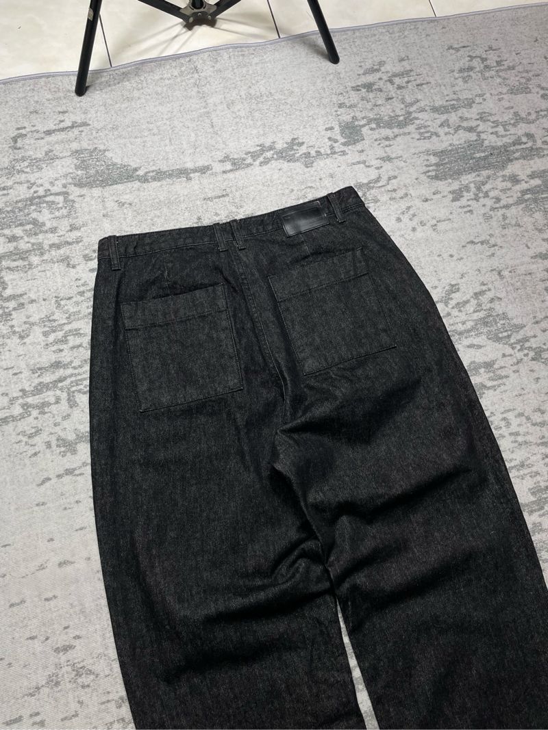 Eec one tuck wide denim pants, foto 4