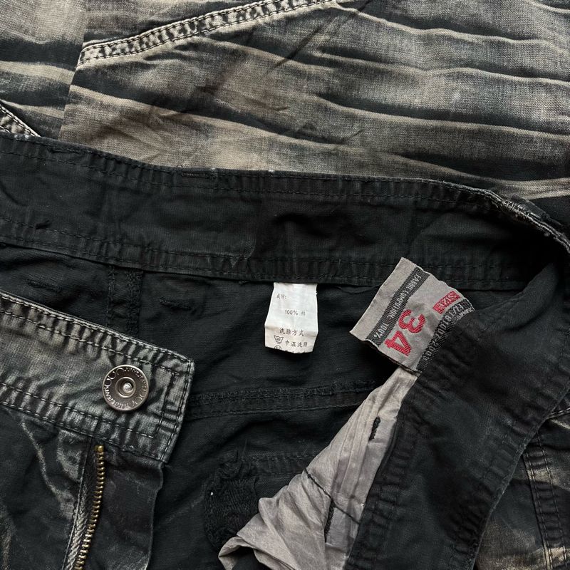 Y2K Multipocket Cargo Tiger Stripe Pants, foto 3