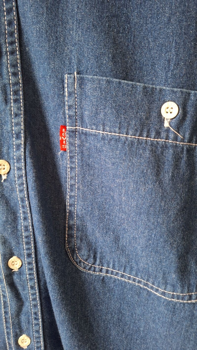 LEVI'S Kemeja Denim Pria/Wanita, foto 3