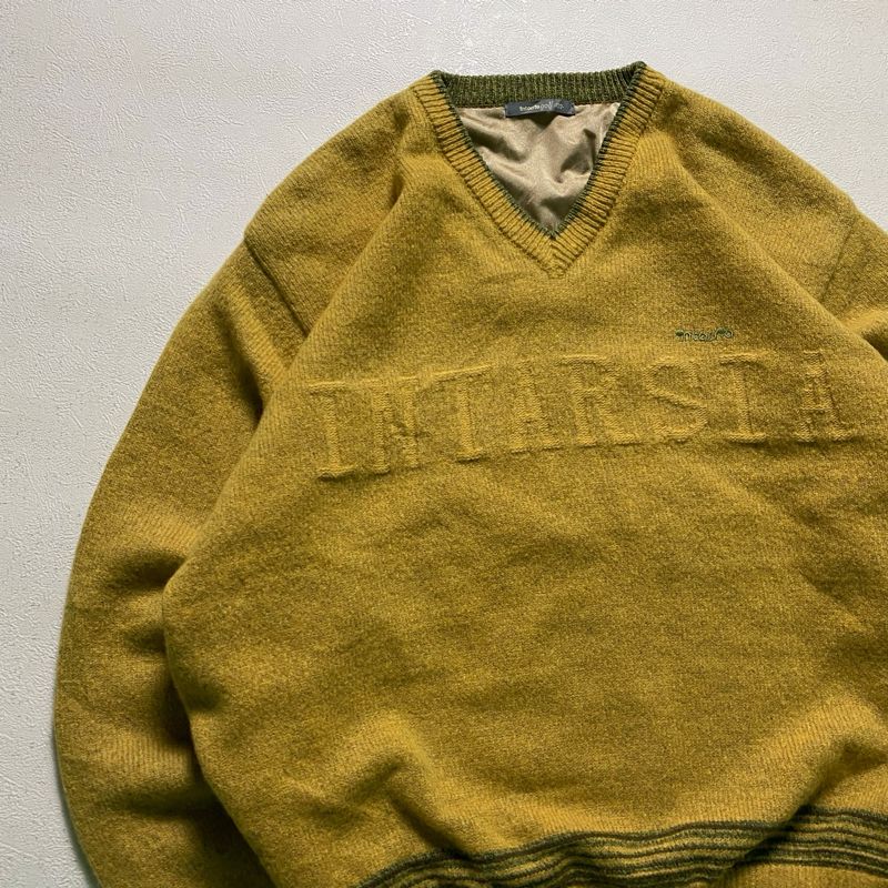 INTARSIA VNECK KNIT SWEATER, foto 2