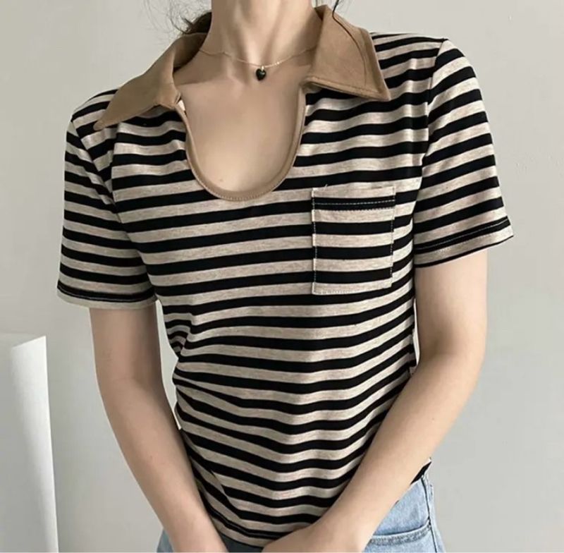 top salur korean style, foto 4