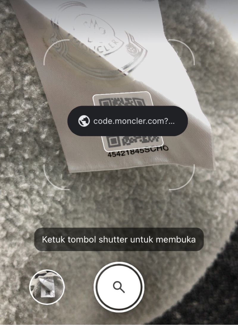 Moncler Sweetershirt Button Zipup, foto 10